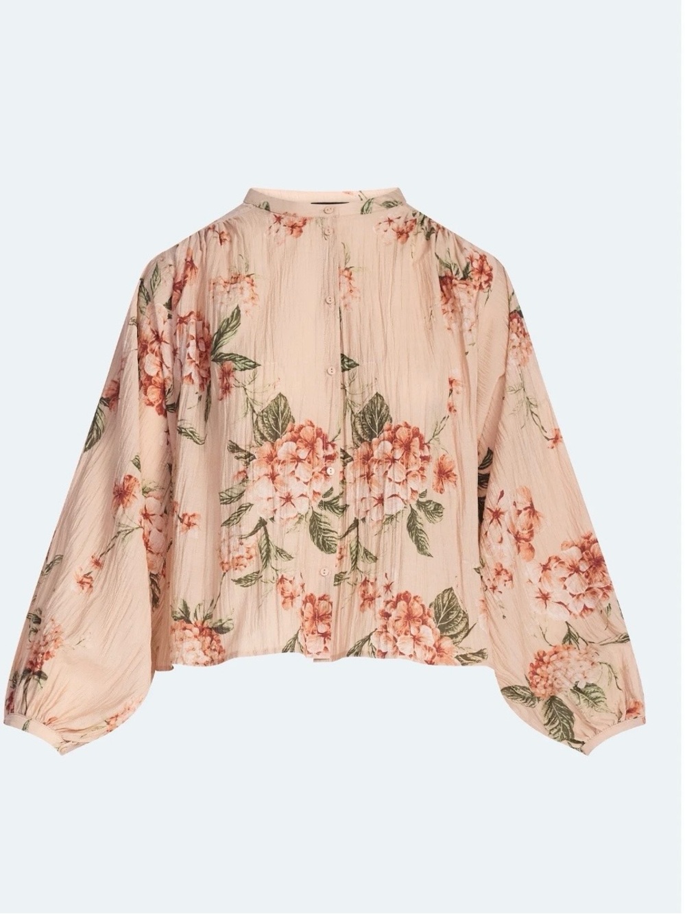 Blouson sleeve Shirt